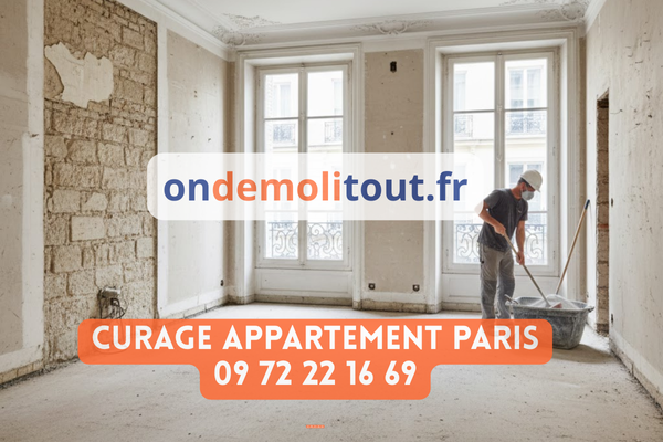 Curage d'appartement à Paris et en Île-de-France